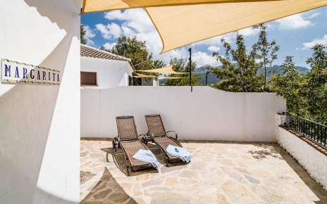 Partly shaded outdoor in your private terrace